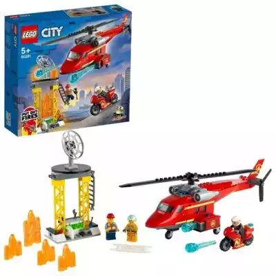 LEGO City Strażacki helikopter ratunkowy Podobne : Lego City 60281 Strażacki helikopter ratunkowy - 3045786