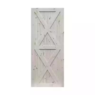 Skrzydło przesuwne drewniane pełne Loft  Podobne : Drzwi Przesuwne Wewnętrzne Lustro VDLO106 O-sofa - 2008376