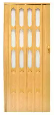 Drzwi Harmonijkowe Przesuwne Jasny Dąb 007 86 cm