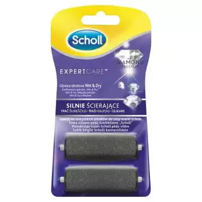 Scholl ExpertCare Wet & Dry Głowice obro Podobne : SCHOLL EXPERT CARE Głowice obrotowe delikatnie wygładzające 2 szt - 257458