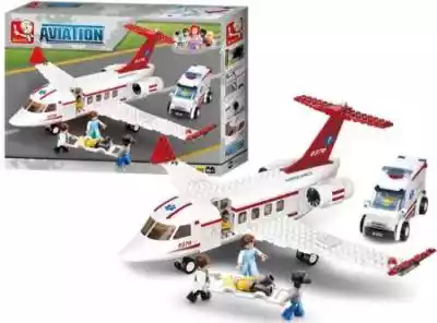 Sluban Aviation Klocki 335el. Samolot Ka Podobne : Gazelo Toys Sluban Farma 512el. (B0561) - 17642