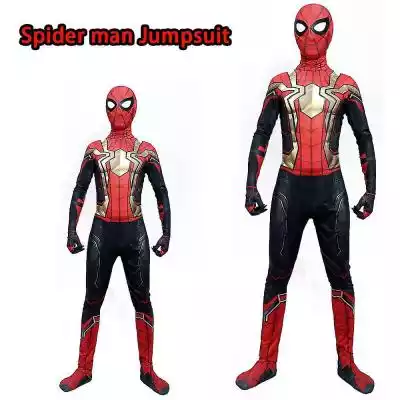 Spider-Man: No Way Home Spiderman Kids Boys Cosplay Costume Party Jumpsuit
Occasion : Movie role,  Dress party,  Performance,  theme party,  Cosplay, etc.
Material: Spandex
Character family: Super-Hero
Character: Spider-Man
Pakiet zawiera:  1 x Kostium spidermana
Uwaga: 
1. Ze względu na i