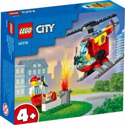 Lego City 60318 Helikopter strażacki Podobne : Lego City Helikopter policyjny 60275 - 3033404