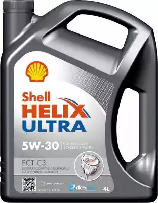 Olej SHELL Helix Ultra Ect C3 5W30 4L Zakupy niecodzienne > Motoryzacja > Oleje samochodowe > Oleje do silników benzynowych