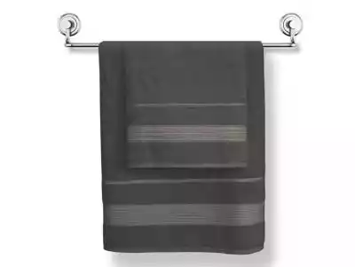﻿Ręcznik D Bamboo Moreno Grafit (W) 70x1 Dom i Ogród > Wyposażenie > Ręczniki > Ręczniki plażowe i kąpielowe