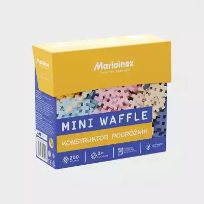 Marioinex Klocki mini waffle - Podróżnik Podobne : Marioinex Klocki Waffle mini - Wyspa Skarbów 148 elementów - 264423