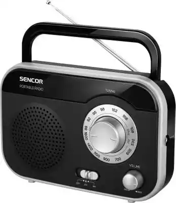 Radio analogowe SENCOR SRD 210 BS Zakupy niecodzienne > Elektronika > Telewizory i RTV > HiFi, Audio > Boomboxy, radia i odtwarzacze