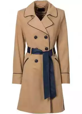Trencz Podobne : Płaszcz trencz bawełniany karmelowy brązowy - sklep z odzieżą damską More'moi - 2550