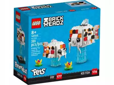 Lego 40545 BrickHeadz Karp koi Podobne : Poduszka Karp 2 Gravity 50x50 cm Wełna jodłowa - 147345