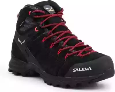 Salewa Ws Alp Mate Mid Wp 61385-0998 buty trekkingowe damskie dk softshell czarno szare