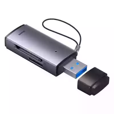 Baseus Lite Series | Adapter czytnik kar Podobne : Baseus GaN2 Lite | Ładowarka sieciowa USB USB-C QC 4.0 Samsung AFC PD Huawei SCP 65W
 -                                    uniwersalny - 8104