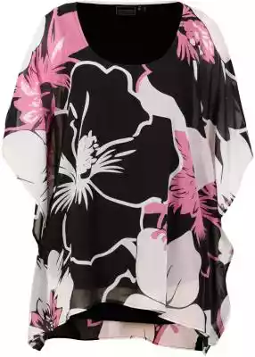 Tunika z nadrukiem Podobne : JULIE Bluza tunika kimono - szmaragdowa - 999530
