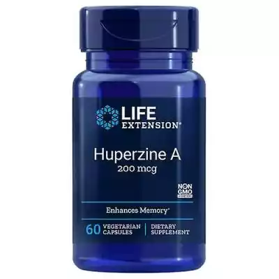 Life Extension Huperzine A, 60 kapsli (O Podobne : Life Extension Przedłużenie życia Quick Brain Nootropic, 30 Veg Caps (Opakowanie 2) - 2926582