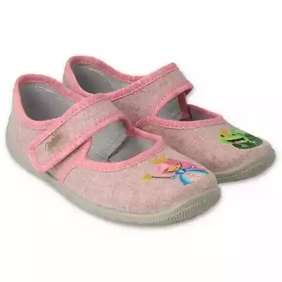 Befado  obuwie dziecięce  955X025 różowe Dzieci > Dla dzieci > Kapcie dziecięce