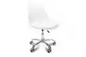 Białe krzesło obrotowe MOTUS