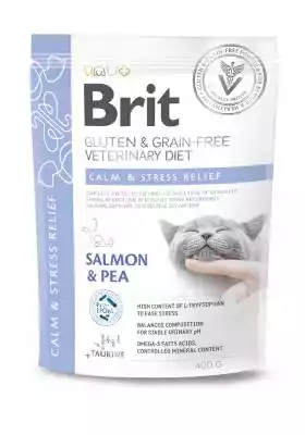 BRIT Grain Free Vet Diets Cat Calm & Str Podobne : BRIT Grain Free Vet Diets Cat Calm & Stress Łosoś z groszkiem - sucha karma dla kota - 2 kg - 88335