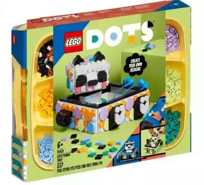 LEGO DOTS 41959 Pojemnik z uroczą pandą Podobne : Zestaw pojemników na żywnosć Foodboxes 3 szt. Delinia - 1055037