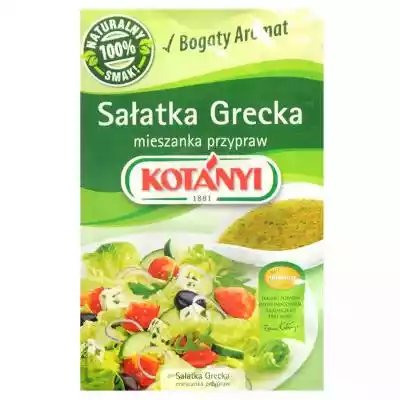 Kotányi - Mieszanka przypraw Sałatka Gre Produkty spożywcze, przekąski > Sosy, przeciery > Dressingi, do sałatek
