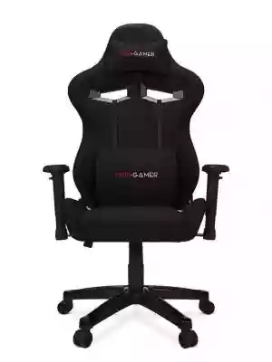 Fotel gamingowy materiałowy PRO-GAMER Aguri+ czarny