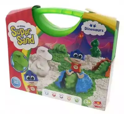 Goliath Piasek Super Sand Walizka Dinoza Zabawki/Kreatywne/Zestawy plastyczne