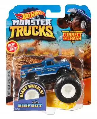 Monster truck HOT WHEELS Monster Trucks  Podobne : Monster truck HOT WHEELS Monster Trucks Pojazd 1:64  2-pak FYJ64 - 862322