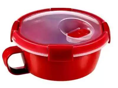 Pojemnik CURVER Smart Micro na zupę Czerwony 0.6LPojemnik Smart Micro do podgrzewania zupy w mikrofali,  o pojemności 0.6 l w kolorze czerwonym. Posiada pokrywkę z odpowietrznikiem.Specyfikacja:Marka: CURVEREan: 3253920942005Pojemność: 0, 6 lKolor: Czerwony