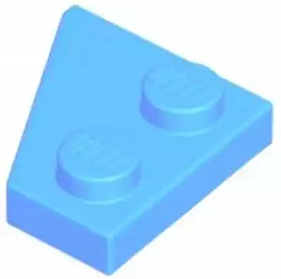 Lego Skośna 2X2 Medium Azure Nr. 24307 2 Podobne : Lego Medium Azure Plate 1 x 4 3710 5 szt - 3126433