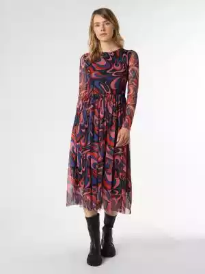 Atrakcyjna i jednocześnie kobieca: kolorowa sukienka marki Rich & Royal z modnej siateczki.