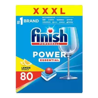FINISH Tabletki Power Essential 80 lemon Podobne : FINISH - Tabletki di zmywarki All in 1 Max - 222356