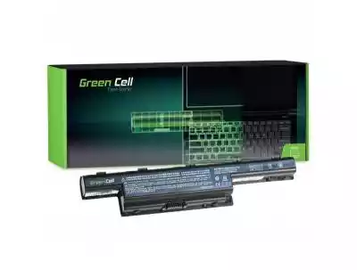 Bateria do Acer Aspire 5740G 11, 1V 6600mAh  Bateria Green Cell to wysokiej jakości model przeznaczony do laptopa Acer Aspire 5741 5741G 5742 5742G 5750 5750G E1-521 E1-531 E1-571. Akumulator jest wyposażony w wytrzymałe i wydajne ogniwa Green Cell,  co gwarantuje niezawodność i długi czas