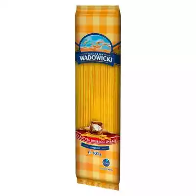 Makaron Wadowicki Spaghetti 400 g Podobne : TAK! Makaron spaghetti 400 g - 252349