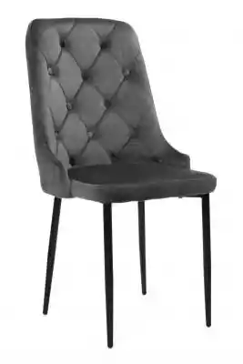 Model HY-DC0255 Kolor Popiel welur Wymiary Według obrazka poniżej Wykonanie - Krzesło wykonane z wysokiej jakości tworzywa odpornego na zabrudzenia i wytarcia- Wytrzymałe nogi- Pikowane oparcie- Nowoczesne wzornictwo- Wygodne siedzisko oraz oparcie- Krzesła nowe,  fabrycznie zapakowane  