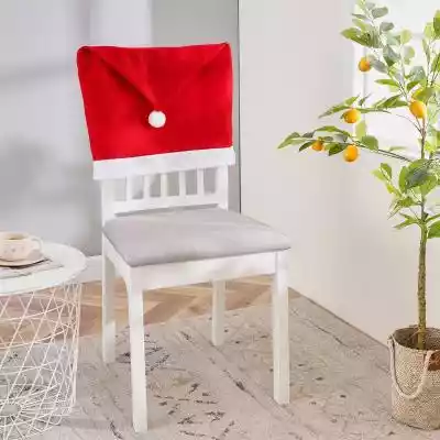 4Home Świąteczny pokrowiec na krzesło Sa