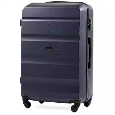 AT01, Duża walizka podróżna L, Dark blue Walizki > Walizki duże