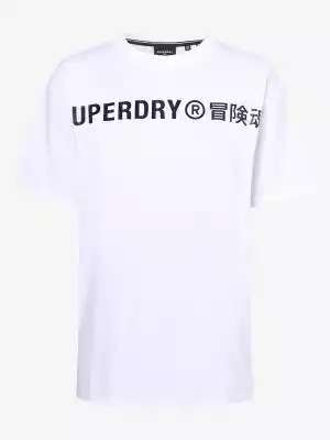 Superdry - T-shirt damski, biały Kobiety>Odzież>Koszulki i topy>T-shirty