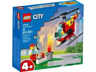 Klocki LEGO City Helikopter strażacki 60 Podobne : Klocki LEGO City Na ratunek dzikim zwierzętom 60302 - 178497
