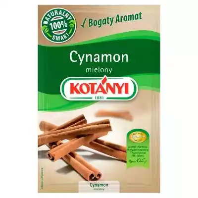 Kotányi Cynamon mielony 18 g Artykuły spożywcze > Przyprawy i dodatki kulinarne > Sól i pieprz