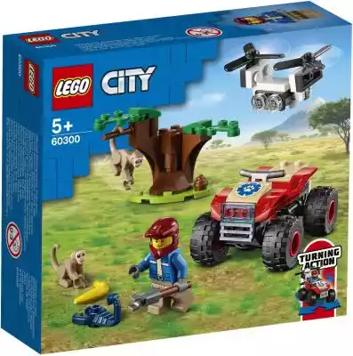 Klocki LEGO City Quad ratowników dzikich Podobne : Lego Klocki City 60253 Furgonetka z lodami - 3050160
