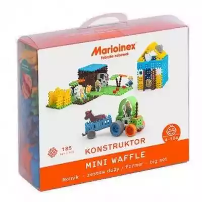 Marioinex Klocki konstrukcyjne Mini Waff Podobne : Marioinex Klocki Konstrukcyjne Waffle 48 Kostka - 18088