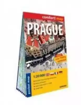 Comfort!map Prague pocket 1:20 000 w.202 Książki > Przewodniki i mapy > Europa