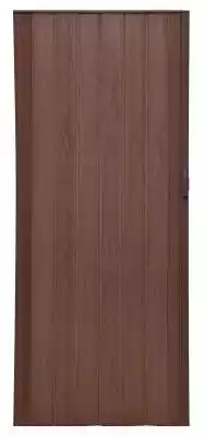 Drzwi Harmonijkowe Przesuwne Pcv Wenge 004 90 cm