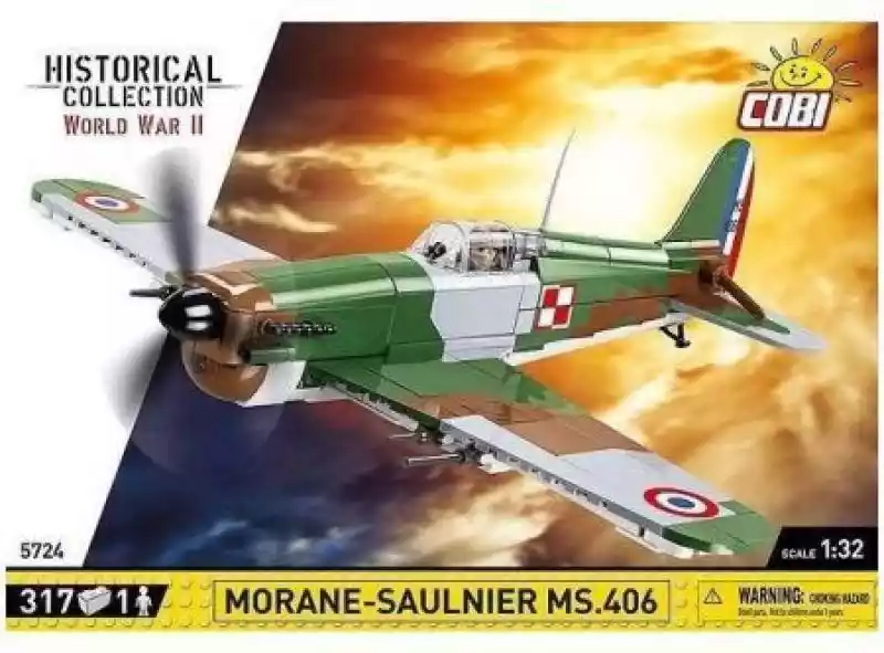 Cobi HC WWII Morane-Saulnier MS.406  ceny i opinie