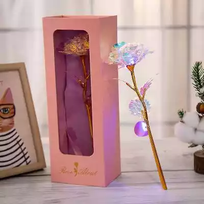 Xceedez Crystal Rose Pink Box Prezenty u upominki dla gosci weselnych