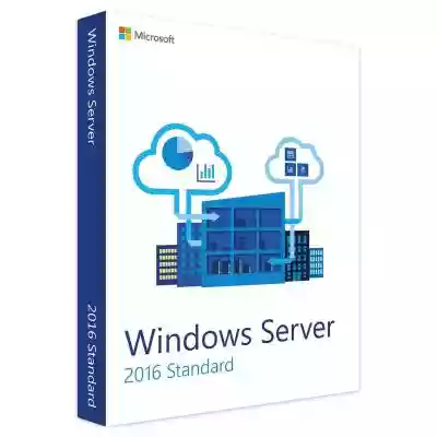 Microsoft Windows Server 2016 Standard klasycznych