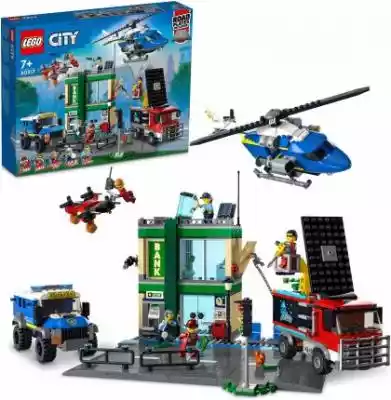LEGO City 60317 Napad na bank klocki pojedyncze