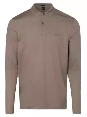 Wykonana z czystej bawełny koszulka polo Pirol marki BOSS Green uzupełnia casualową,  elegancką garderobę o sportowy wzór i miękki w dotyku materiał.