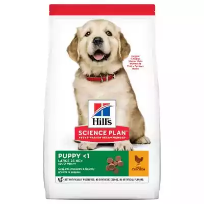 Dwupak Hill's - Puppy <1 Large, kurczak, Podobne : HILL'S PD Canine Digestive Care Low Fat i/d Stew - mokra karma dla psa - 354 g - 88453