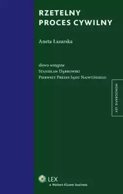 Rzetelny proces cywilny Podobne : Stanislaw Przybyszewski: Romane, Erzählungen & Essays - 2621843