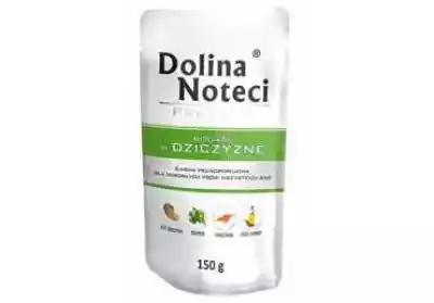 Dolina Noteci Pies Saszetka 150G Dziczyz Podobne : DOLINA NOTECI Premium bogata w dorsza z brokułami - mokra karma dla psa - 400g - 88433