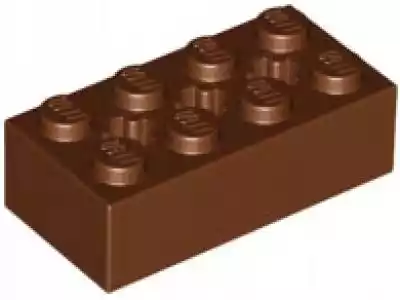 Lego Reddish Brown Technic Brick 2 x 4 3 Podobne : Lego Technic Brick 1x2 Otwór Dbg Ciemnoszary 3700 - 3023784